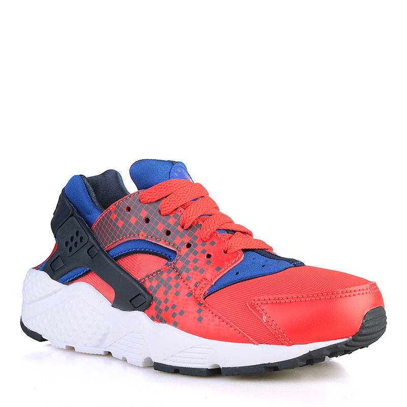 детские красные кроссовки Nike Huarache Run Print 704943-604 - цена, описание, фото 1
